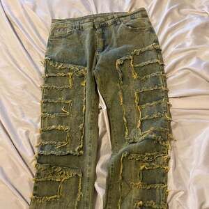 Stacked Jagged Denim Jeans size 30
